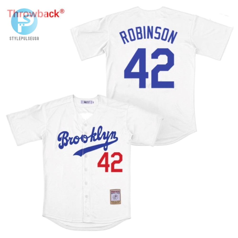 Hit A Home Run In Style Jackie Robinson 42 Jersey