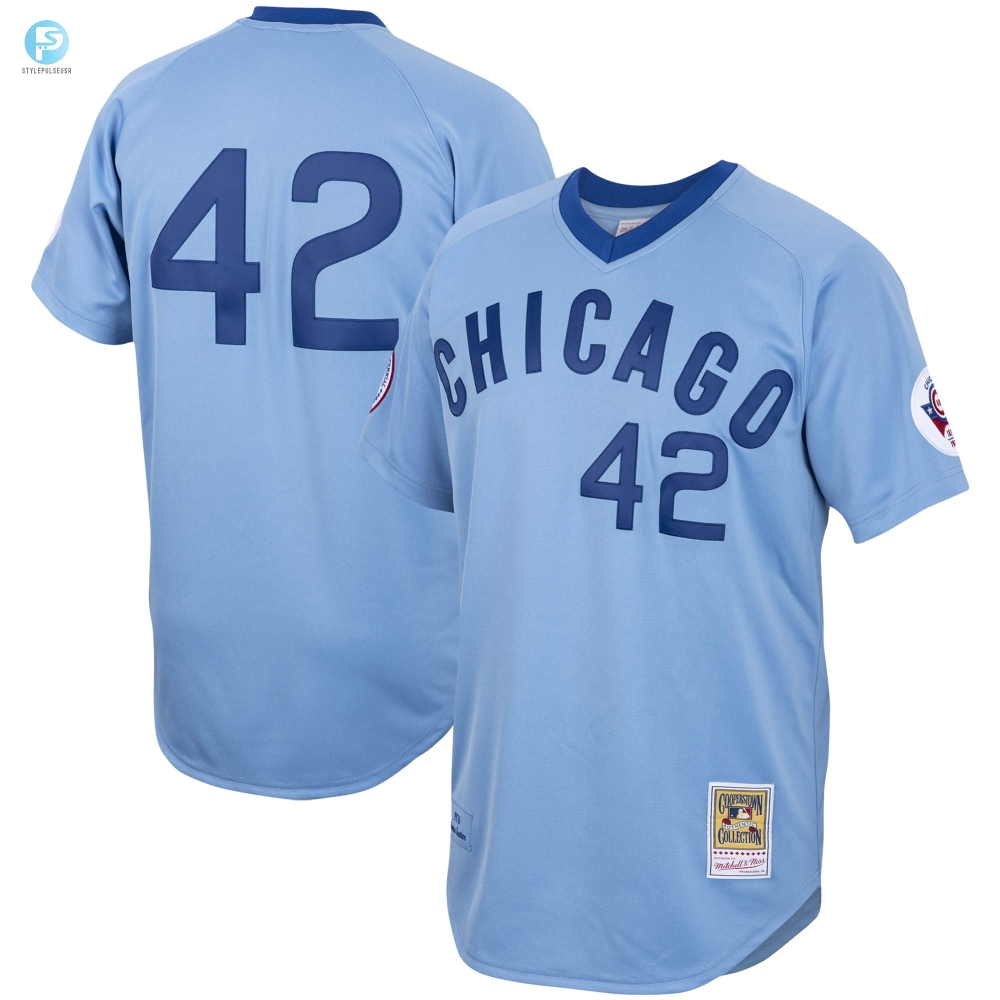 Get In The Sutter Spirit  Cubs 76 Jersey Light Blue  Legendary