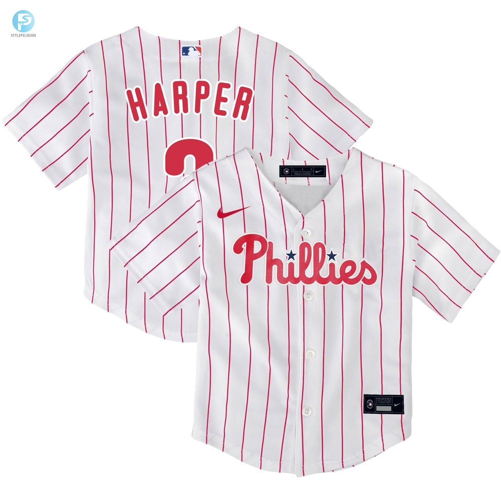 Mini Mvp Bryce Harper Toddler Phillies Jersey  Too Cute To Bench