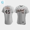 Bucks Back Hilarious 45 Tigers Gray Road Jersey stylepulseusa 1