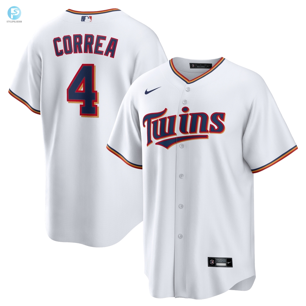 Get Your Correa Swag Twins Jersey  White Steal The Deal