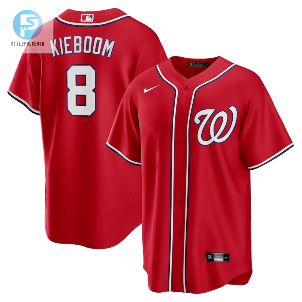 Crush It In Style Kieboom Nationals Red Jersey