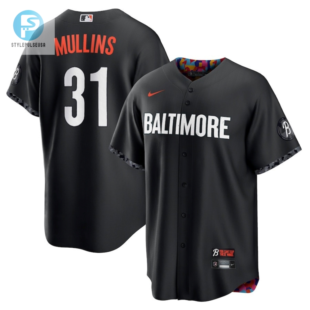 Get Mullins Magic Orioles 2023 City Jersey  Black