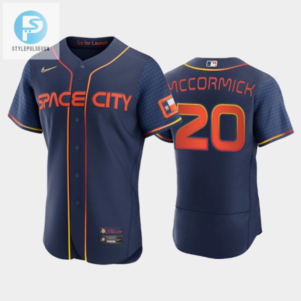 Score Big With Chas Mccormick Astros Jersey Navy 202223 stylepulseusa 1