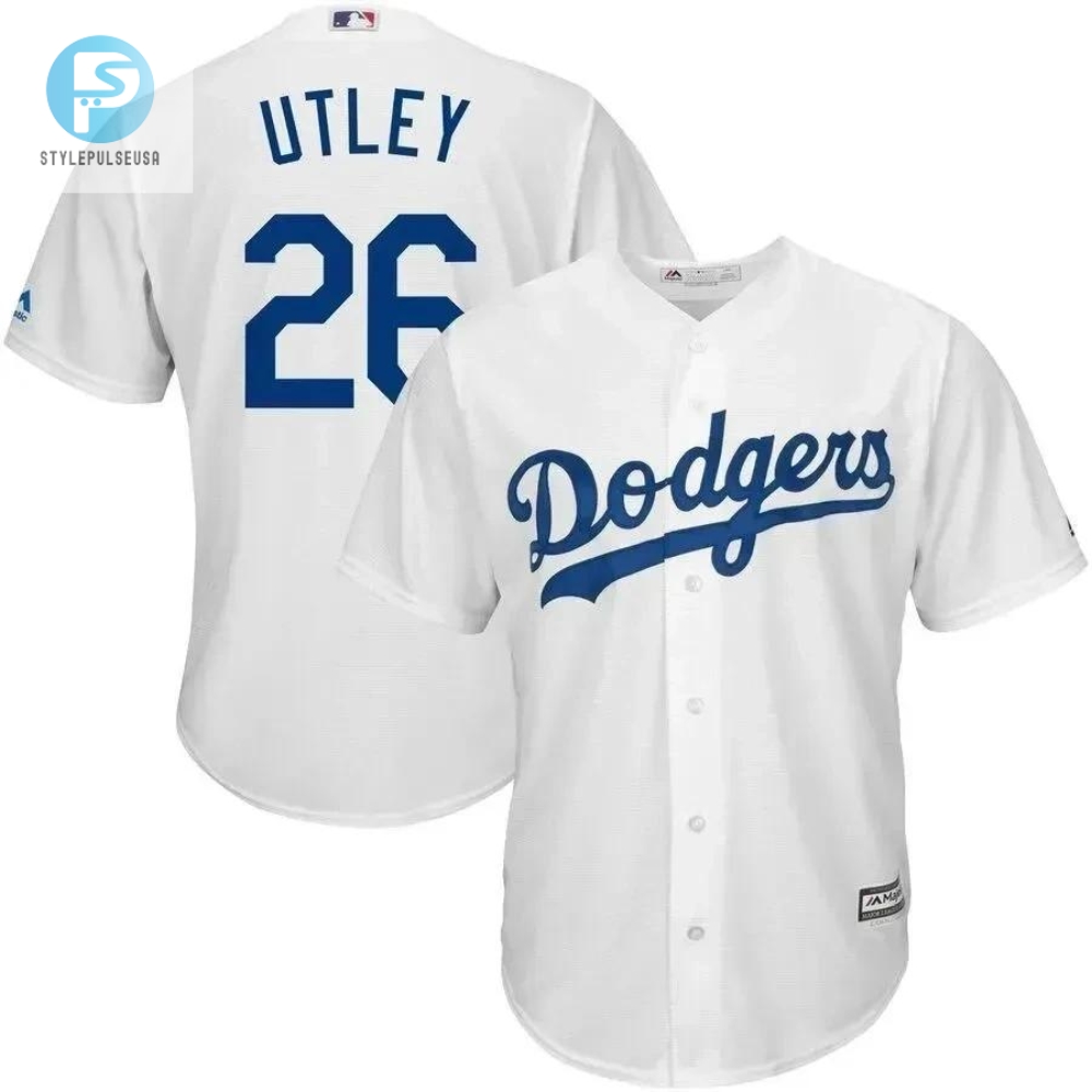 Turn Double Plays In Style  Chase Utley Dodgers Jersey