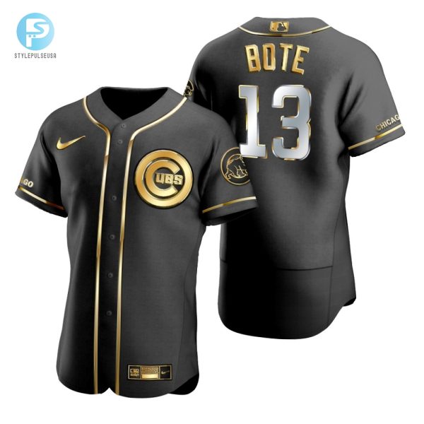 Score Big In Style David Bote Cubs Jersey Fans Gold stylepulseusa 1