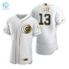 Score Big Laughs With Cubs 13 Bote Golden White Jersey stylepulseusa 1