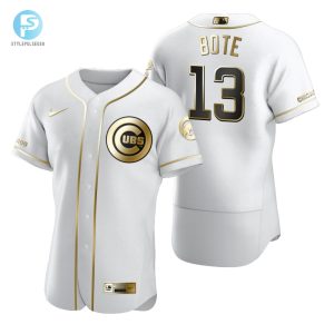 Score Big Laughs With Cubs 13 Bote Golden White Jersey stylepulseusa 1 1