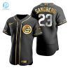 Score Big With Cubs 23 Sandberg Gold Jersey Lol Gift stylepulseusa 1