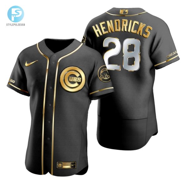 Get Your Cubs Fix Kyle Hendricks 28 Golden Jersey Lol Gift stylepulseusa 1