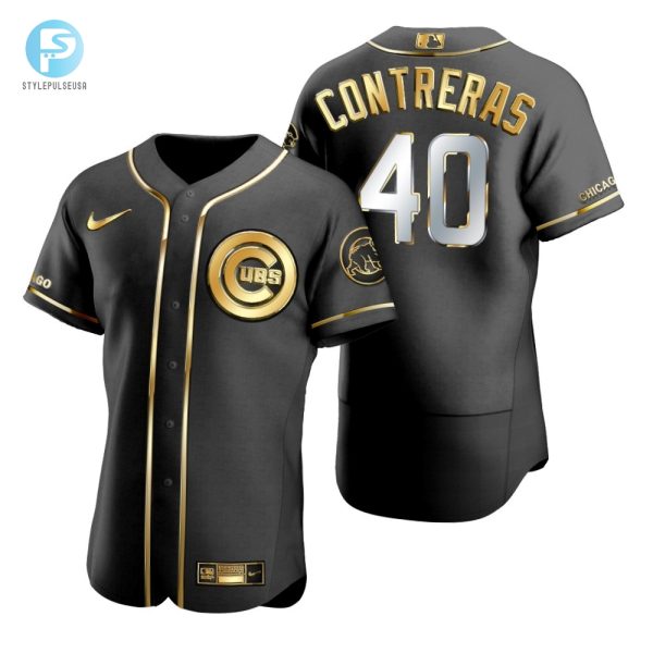 Score Big Laughs With Cubs 40 Contreras Golden Jersey stylepulseusa 1