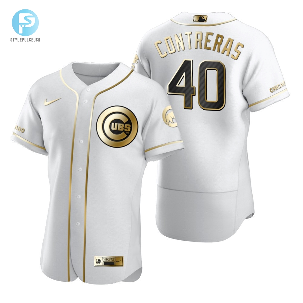 Golden Cubs 40 Contreras Jersey  A Home Run For Fans