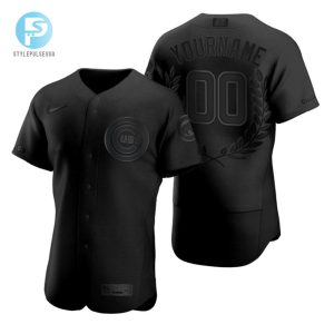 Snazzy Jazzy Custom 2020 Cubs Black Jersey stylepulseusa 1 1