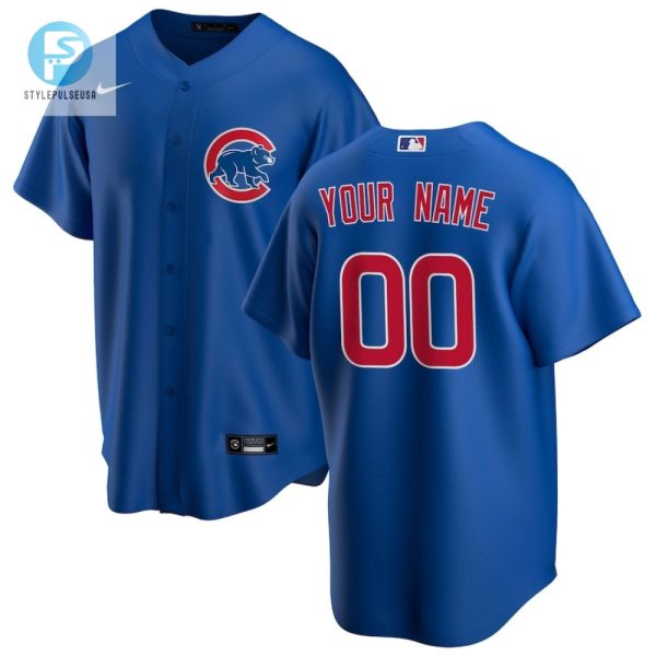 Score Big In Style Custom Cubs Jersey Royal Regal stylepulseusa 1