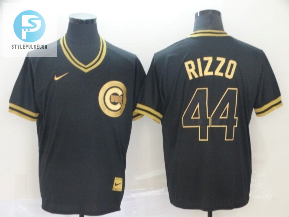 Hit A Home Run In Style With Rizzos Black Magic Jersey