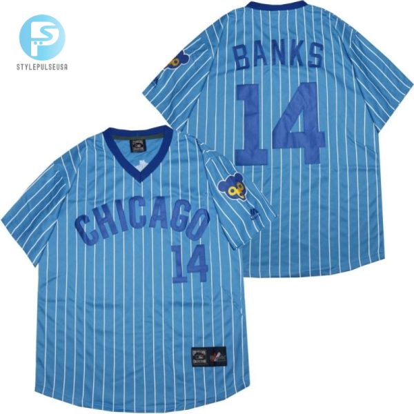 Get Your Banks On Iconic 14 Jersey For Cubs Fans stylepulseusa 1