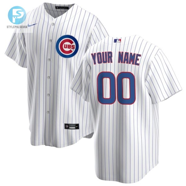 Pitch Perfect Custom Chicago Cubs Jersey White Chic stylepulseusa 1