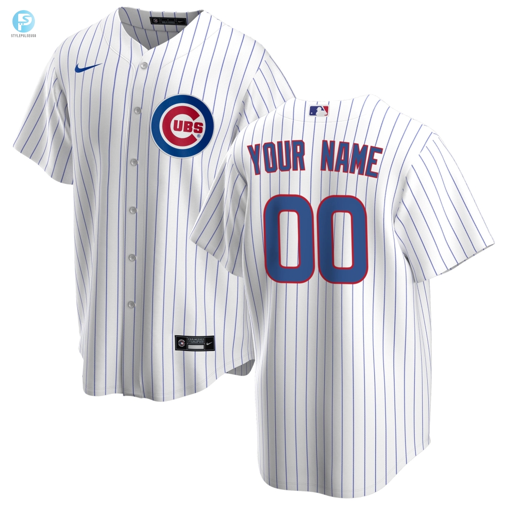 Get Your Cubs Swagger On  Custom White Mlb Jersey