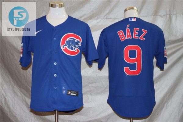 Score Big Laughs In A Baez 9 2020 Cubs Jersey Go Blue stylepulseusa 1