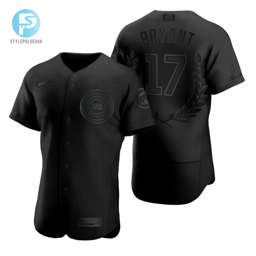 Snag Kris Bryants 17 Black Jersey  Cubtastic Style