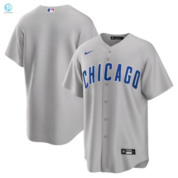 Get A Date With Destiny Chicago Cubs Gray Jersey stylepulseusa 1