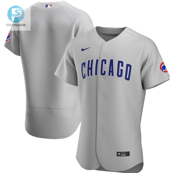 Hit A Home Run In Style Chicago Cubs Gray Road Jersey stylepulseusa 1