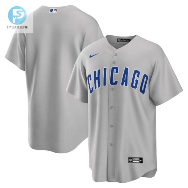 Get Your Gray Chicago Cubs Road Jersey Join The Winning Side stylepulseusa 1