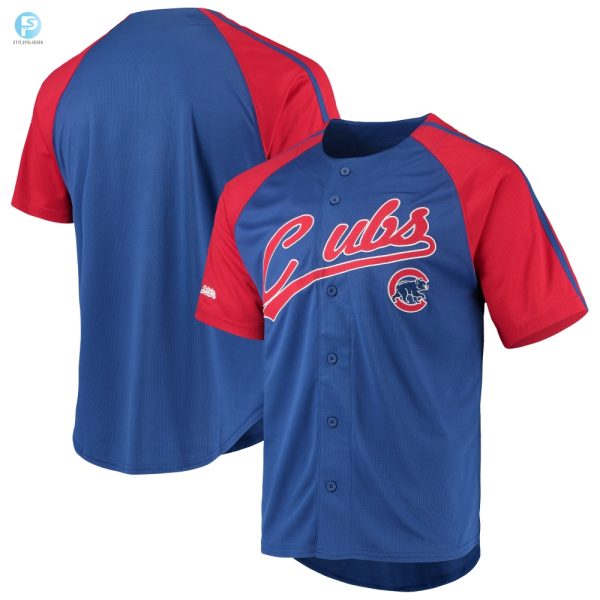 Rock The Cubs Look Hilarious Raglan Replica Jersey stylepulseusa 1 1