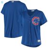 Curvy Cubs Fan Musthave Sanitized Royal Jersey stylepulseusa 1