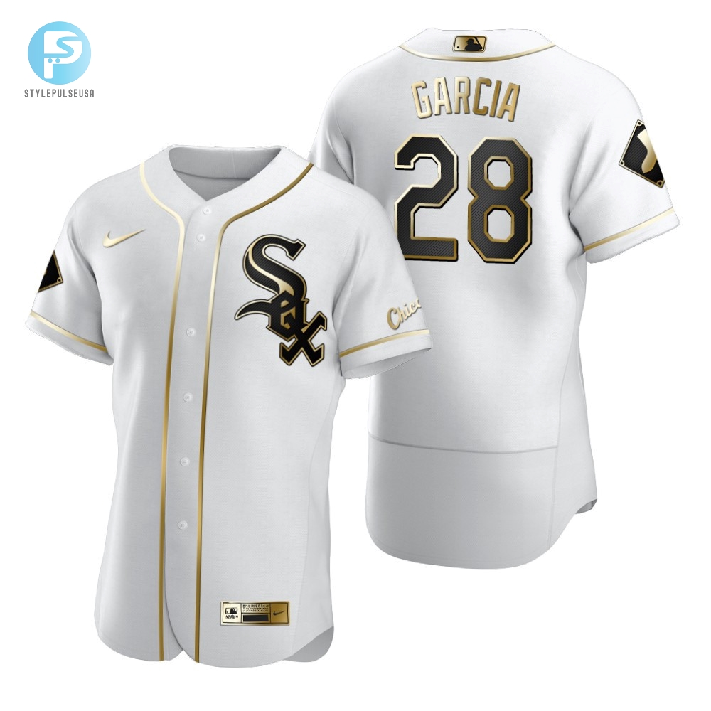 Leury Garcias Magic Golden Sox Jersey  Fans Ultimate Gift