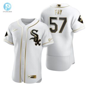 Pitch Perfect Laughs Unique White Sox Jace Fry 57 Jersey stylepulseusa 1 1