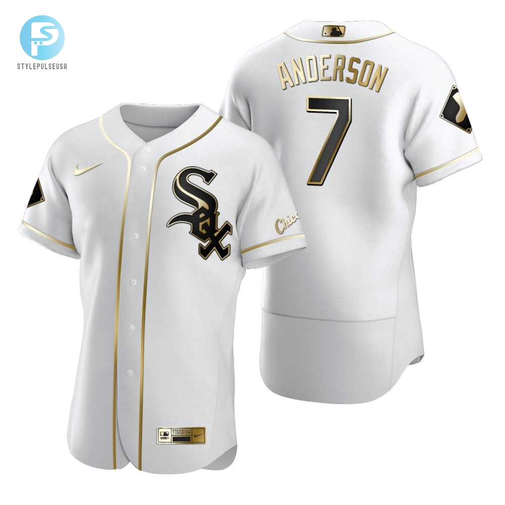 Get Soxserious Tim Anderson 7 Golden Jersey Gift