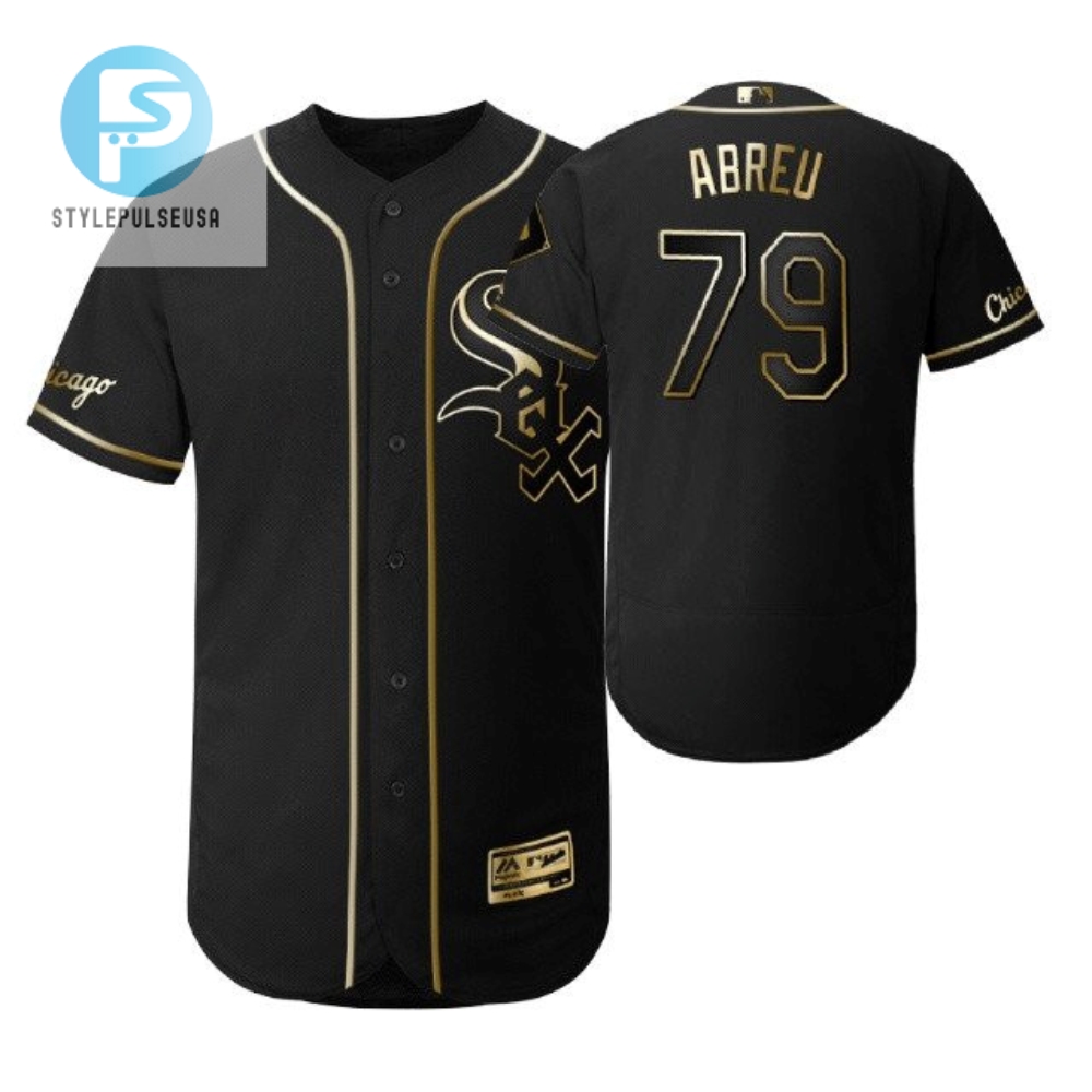 Hit A Home Run With Jose Abreus Golden Jersey  Sox Fans