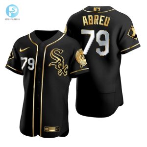 Score Big Laughs Yoan Moncada 79 Golden Jersey Gift stylepulseusa 1 1