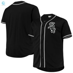 Stand Tall In Style Big Tall White Sox Jersey Haha Chic stylepulseusa 1 1