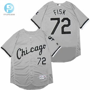 Sport The Legend Carlton Fisk 72 Sox Jersey 2020 Bling stylepulseusa 1 1