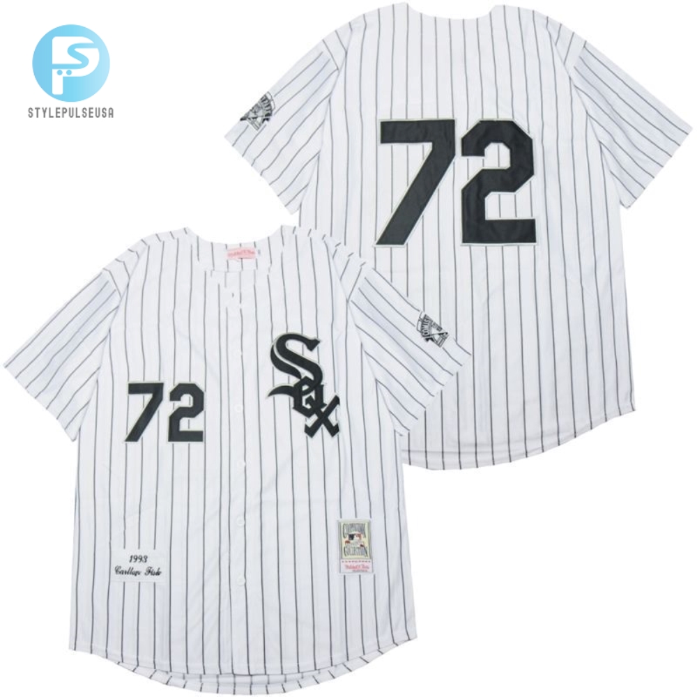 Rock Carlton Fisks Sox 72 Jersey  Swing In Style