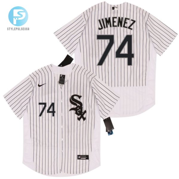 Score Big Laughs Eloy Jimenez 74 White Jersey stylepulseusa 1