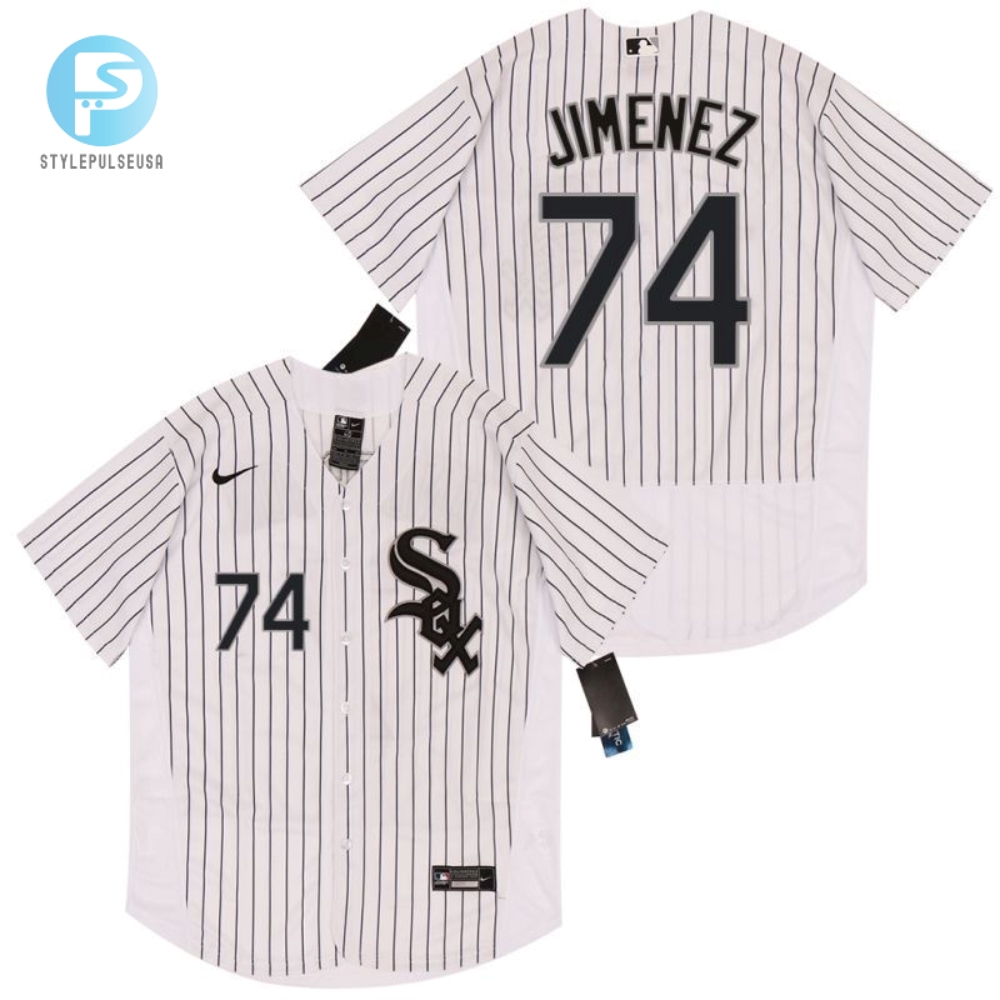 Score Big Laughs Eloy Jimenez 74 White Jersey