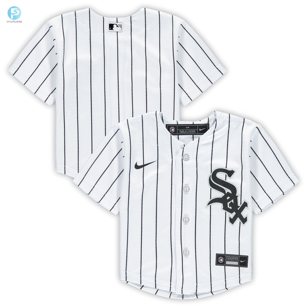 Tiny Sox Fan Swag Hilarious Babys 1St White Sox Jersey