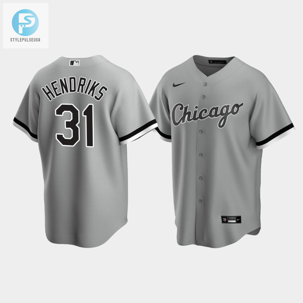 Hit A Home Run In Style  Liam Hendriks Gray Sox Jersey