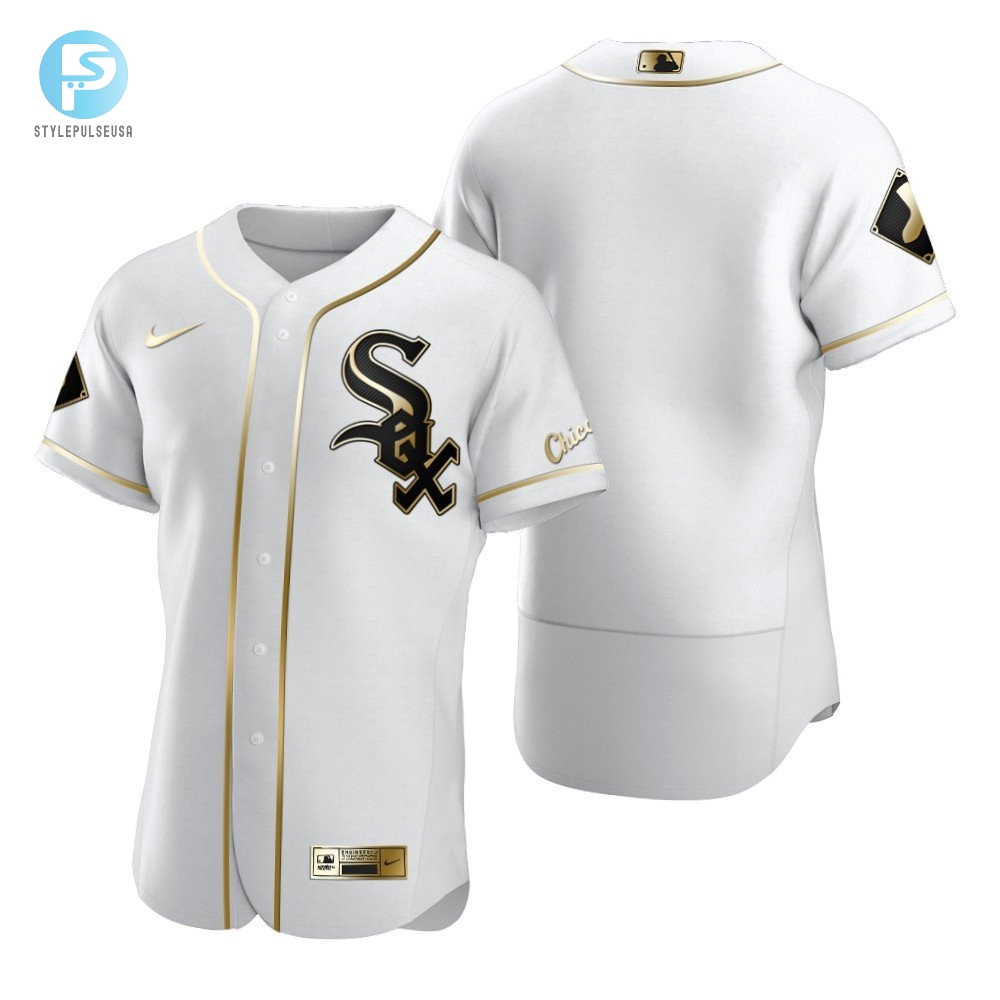 Gold Sox Jersey Bling For Diehard Fans