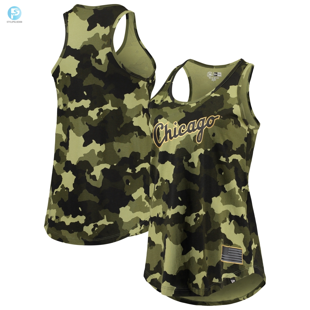 Chic Sox Camo Tank  Hide In Style With Mlb Flair