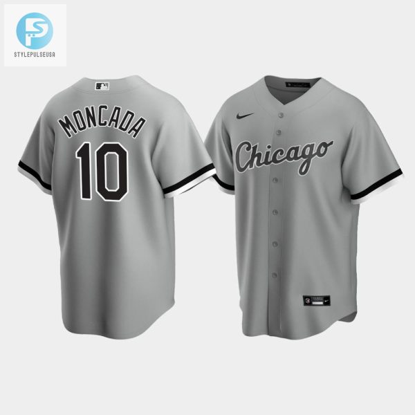 Rock Moncada Style Swing Into Sox Swagger With Gray Jersey stylepulseusa 1