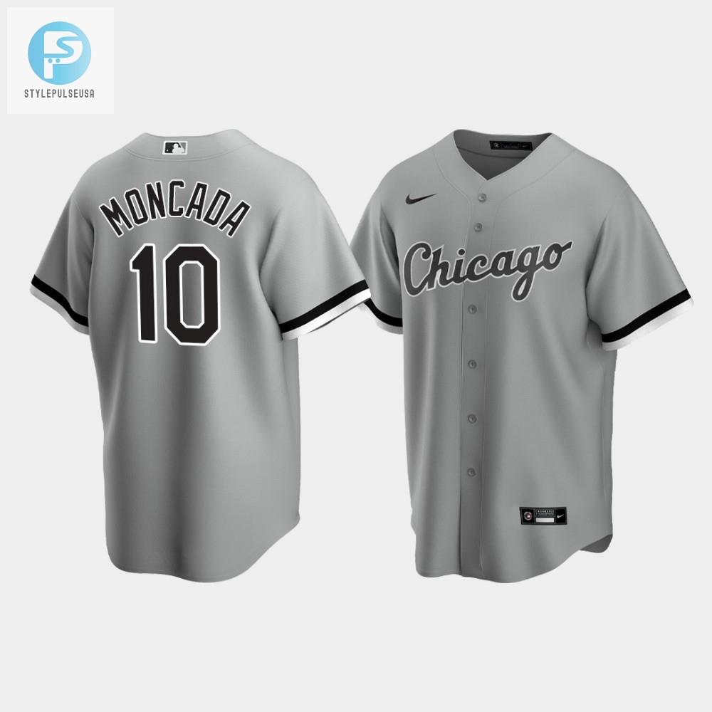 Rock Moncada Style Swing Into Sox Swagger With Gray Jersey