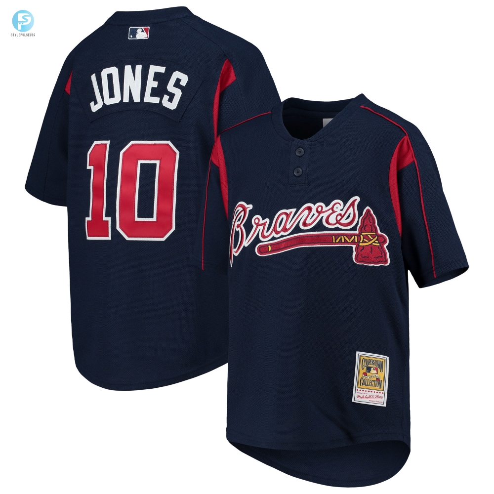 Get Chipper Braves Nostalgia Jersey  Hit A Fashion Home Run