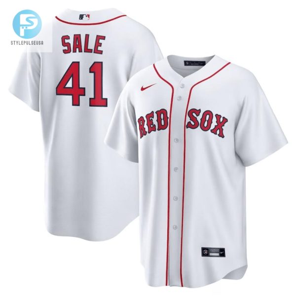 Chris Sale 41 Red Sox Jersey For Fans Who Pitch Jokes stylepulseusa 1