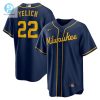 Hit A Homer With Yelich 22 Brewers Navy Jersey Get Yours stylepulseusa 1