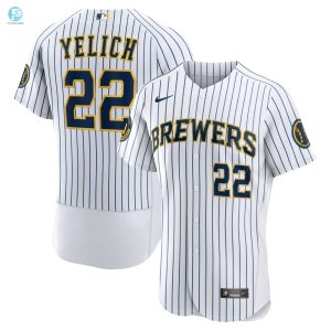 Be Yelichs Mvp Sport The Brewers Iconic White Jersey stylepulseusa 1 1