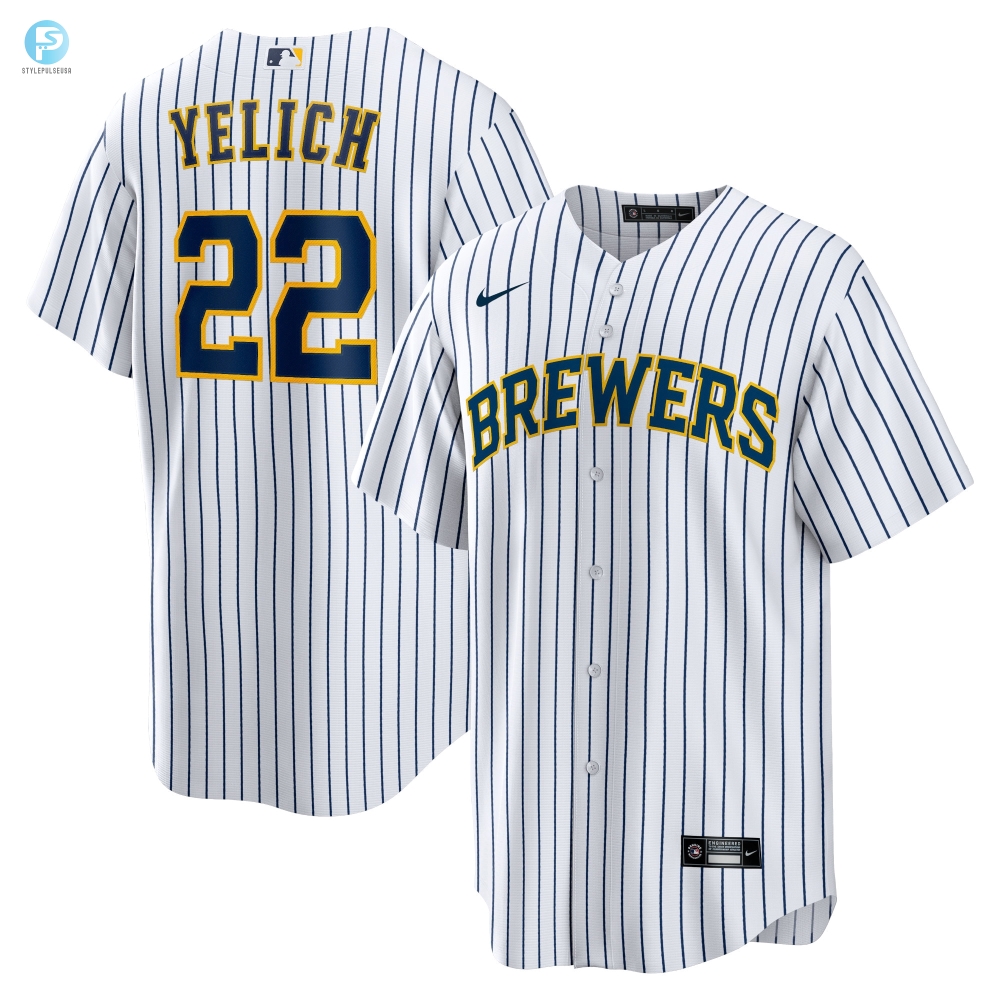 Swingin With Yelich Brew Crew Fan Musthave Jersey